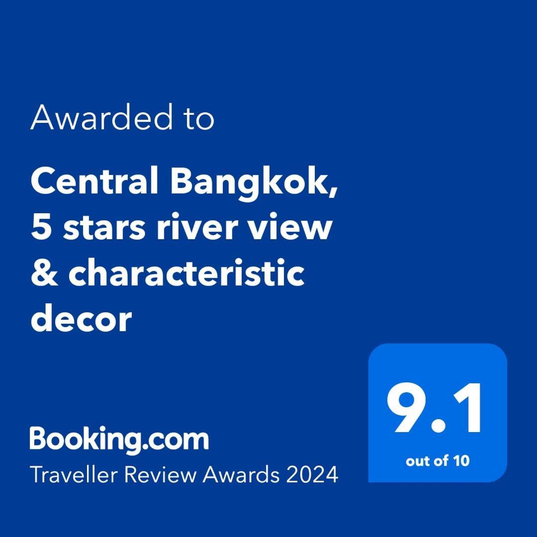 Central Bangkok, 5 Stars River View & Characteristic Decor 외부 사진